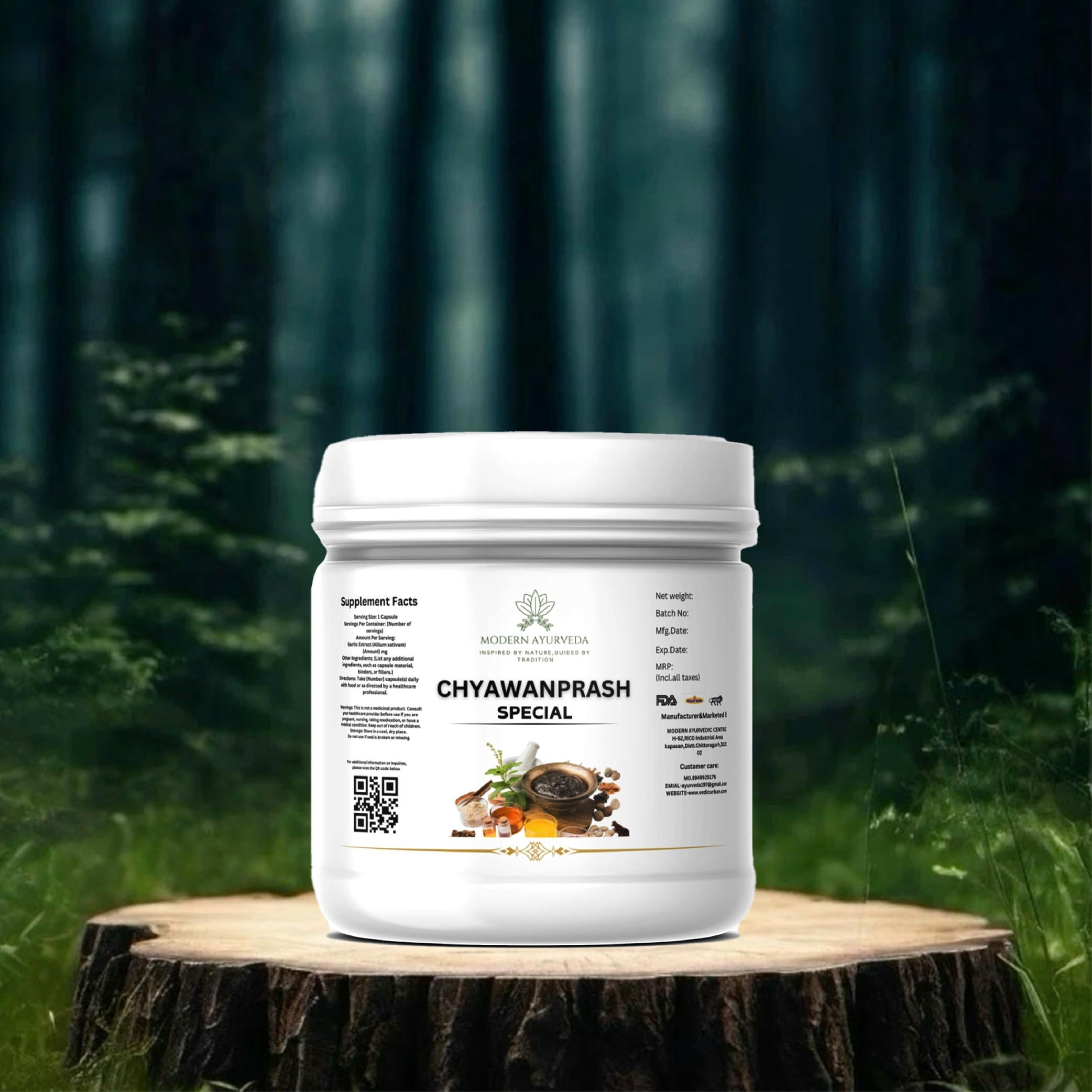 Chyawanprash (500g)  Boosts immunity, energy, and overall vitality.