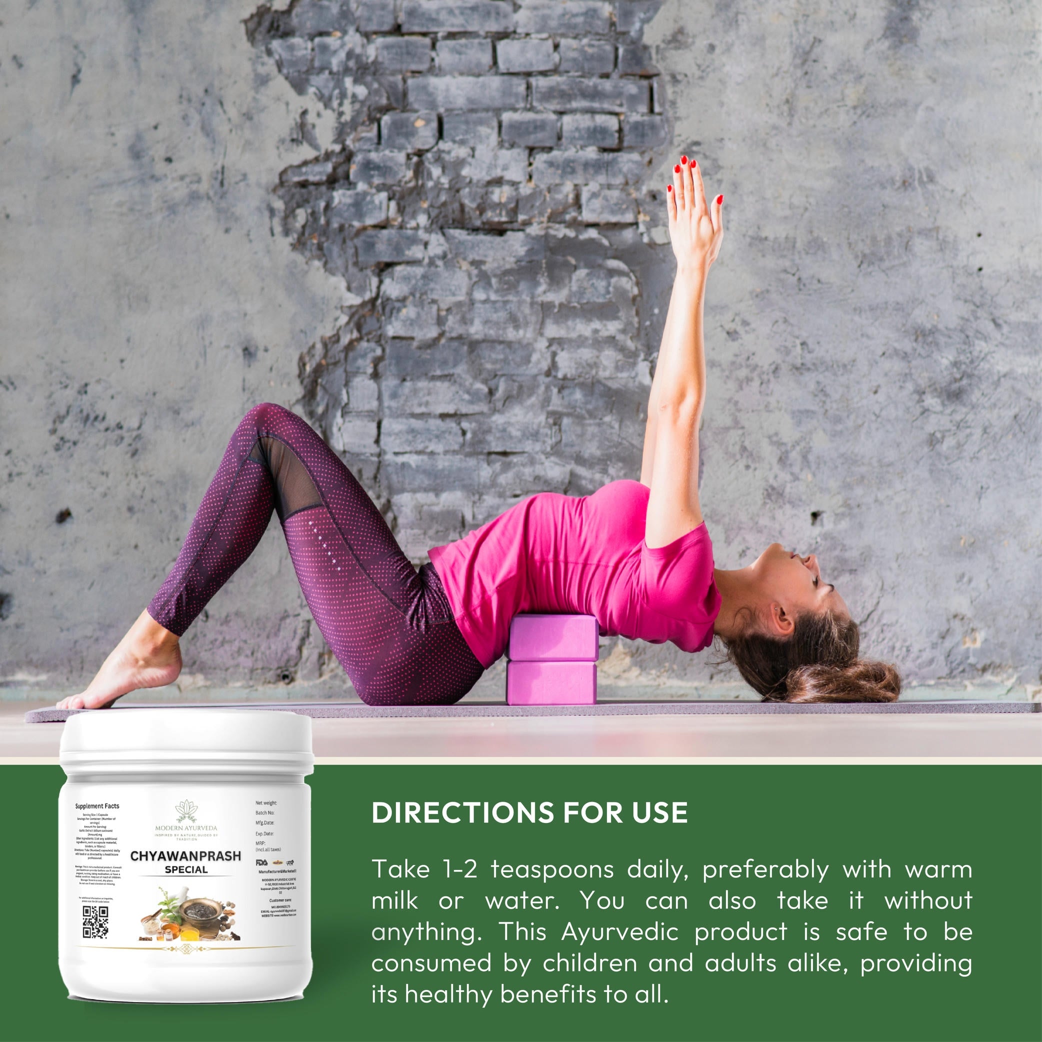 Chyawanprash (500g)  Boosts immunity, energy, and overall vitality.