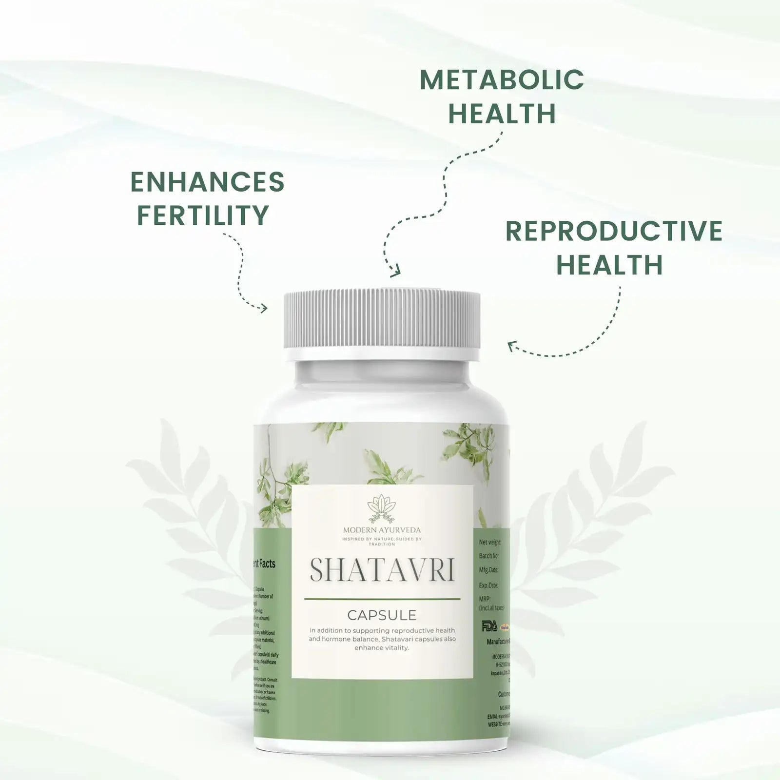 Shatavari Capsules (60 Capsules)