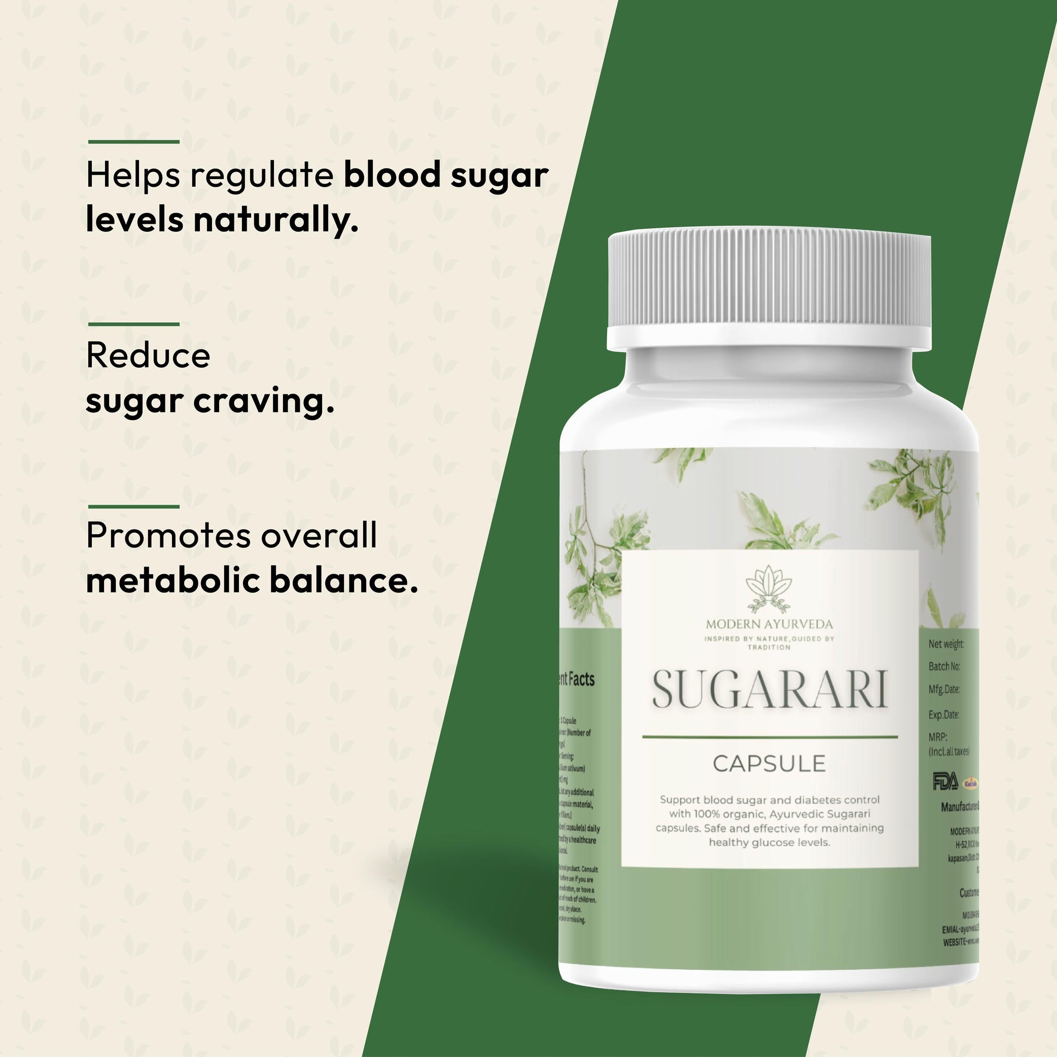 Sugarari Capsule (60 Capsules)