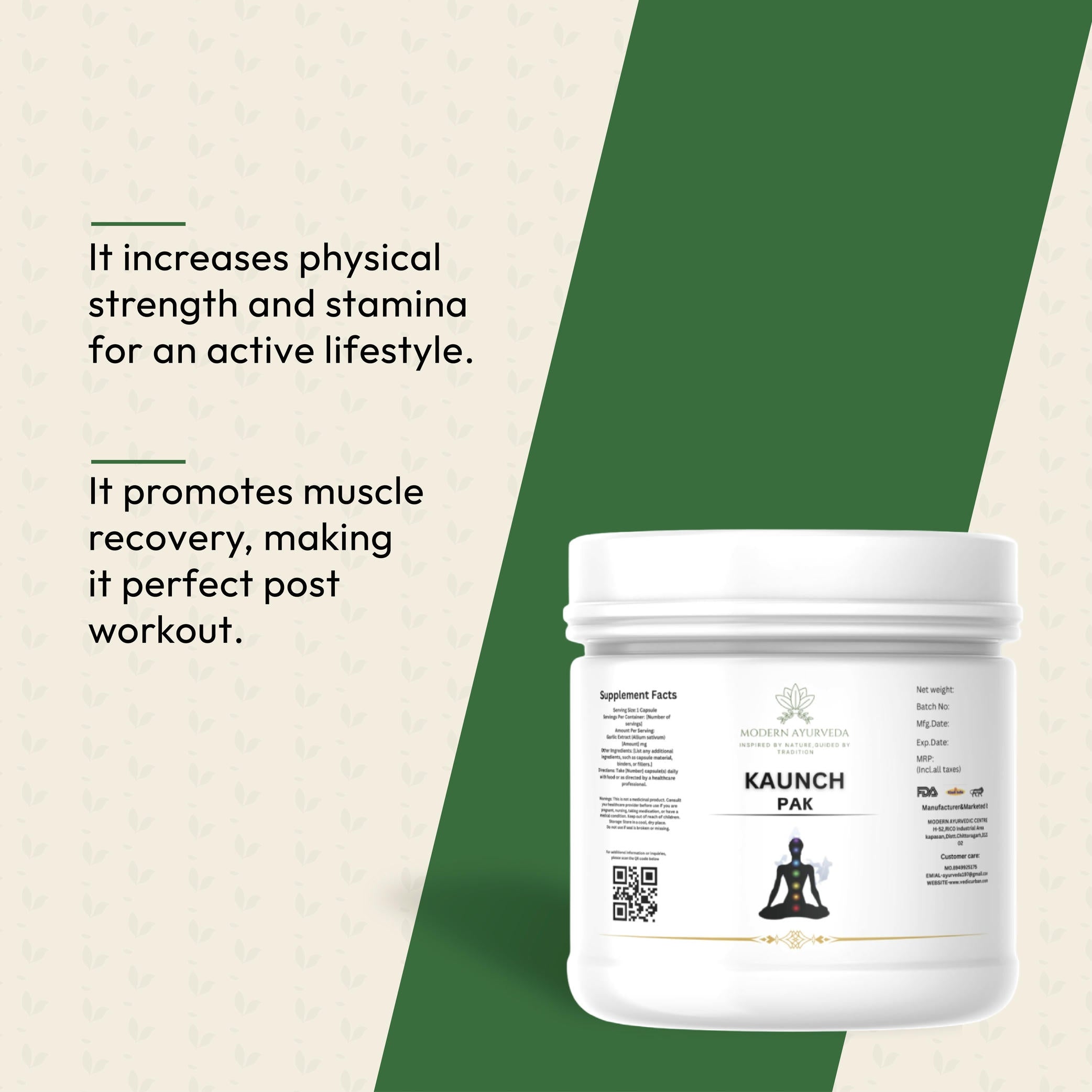 Kauch Pak (500g)  Strengthens vitality and rejuvenates naturally.