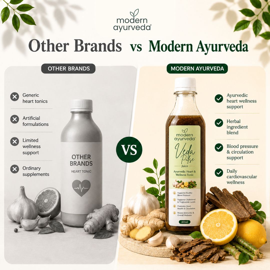 Vedapulse Juice 400 ml - For Heart Health & Cholesterol Balance
