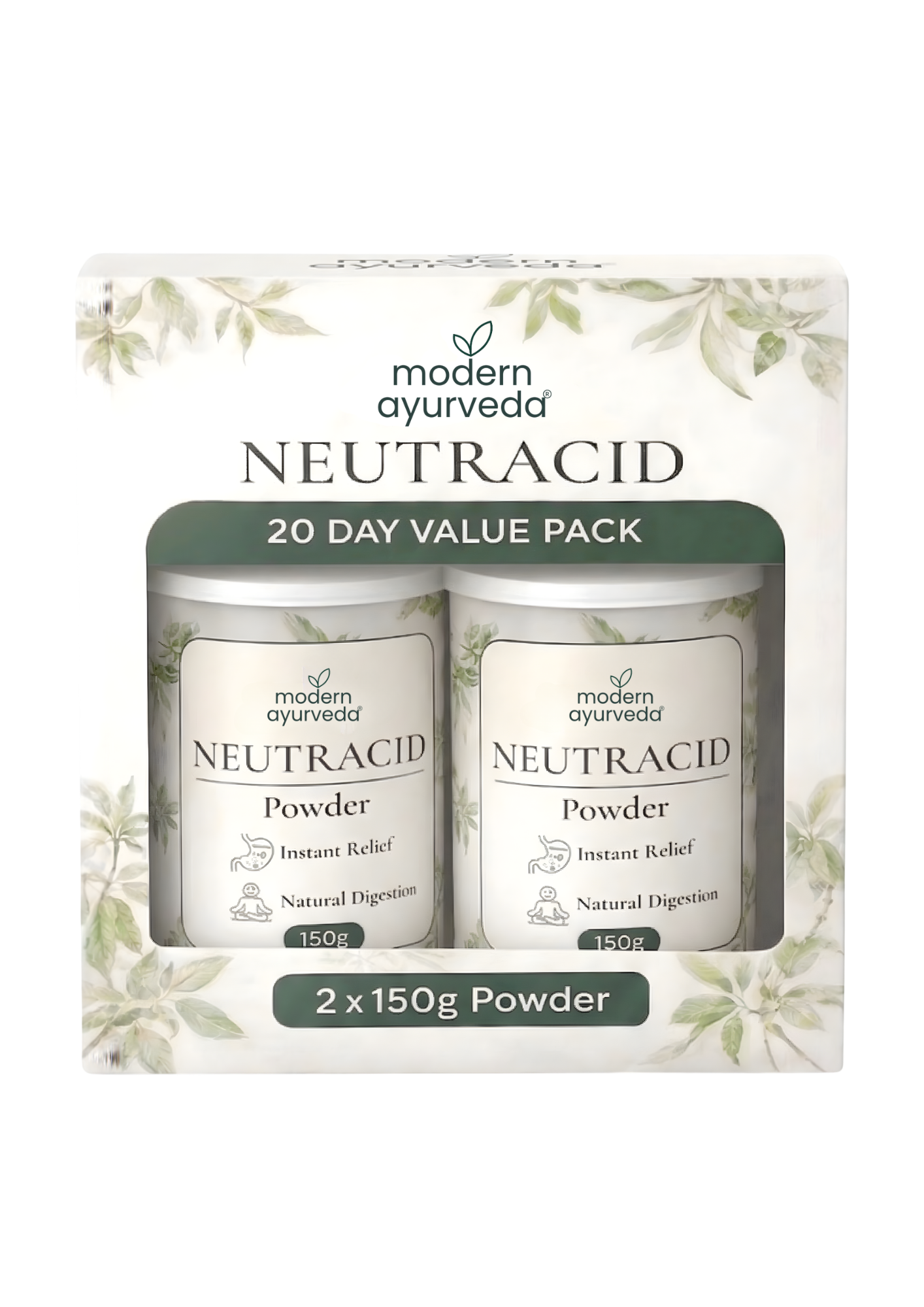 Neutracid Powder (300g) - Instant Acidity Relief - 20-Day Healing Protocol