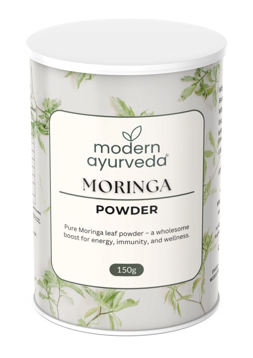 Moringa Powder (180g) - Nourishes Body & Promotes Natural Strength