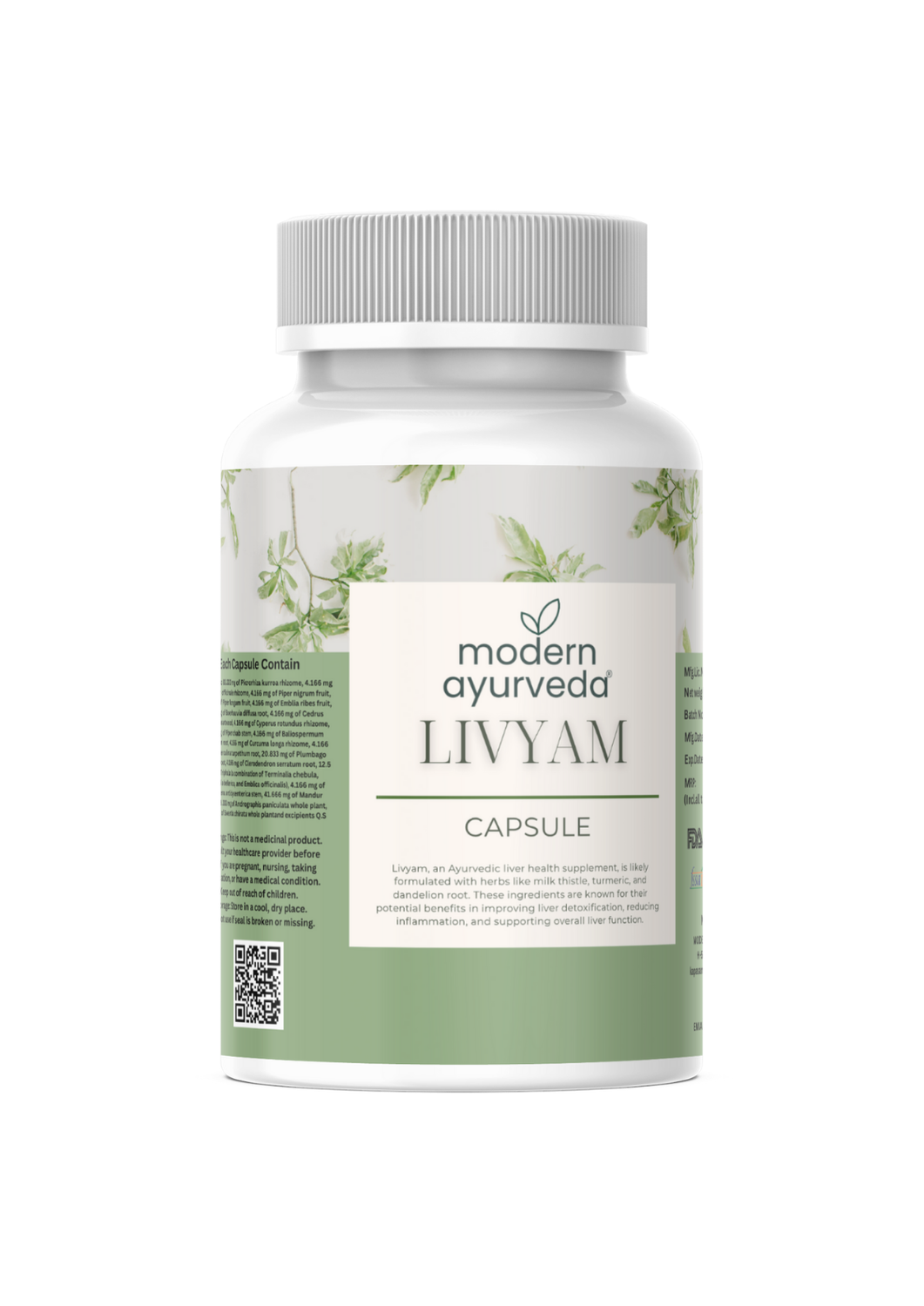 Livyam Capsules (60 Capsules) - Liver Detox & Improves Overall Health