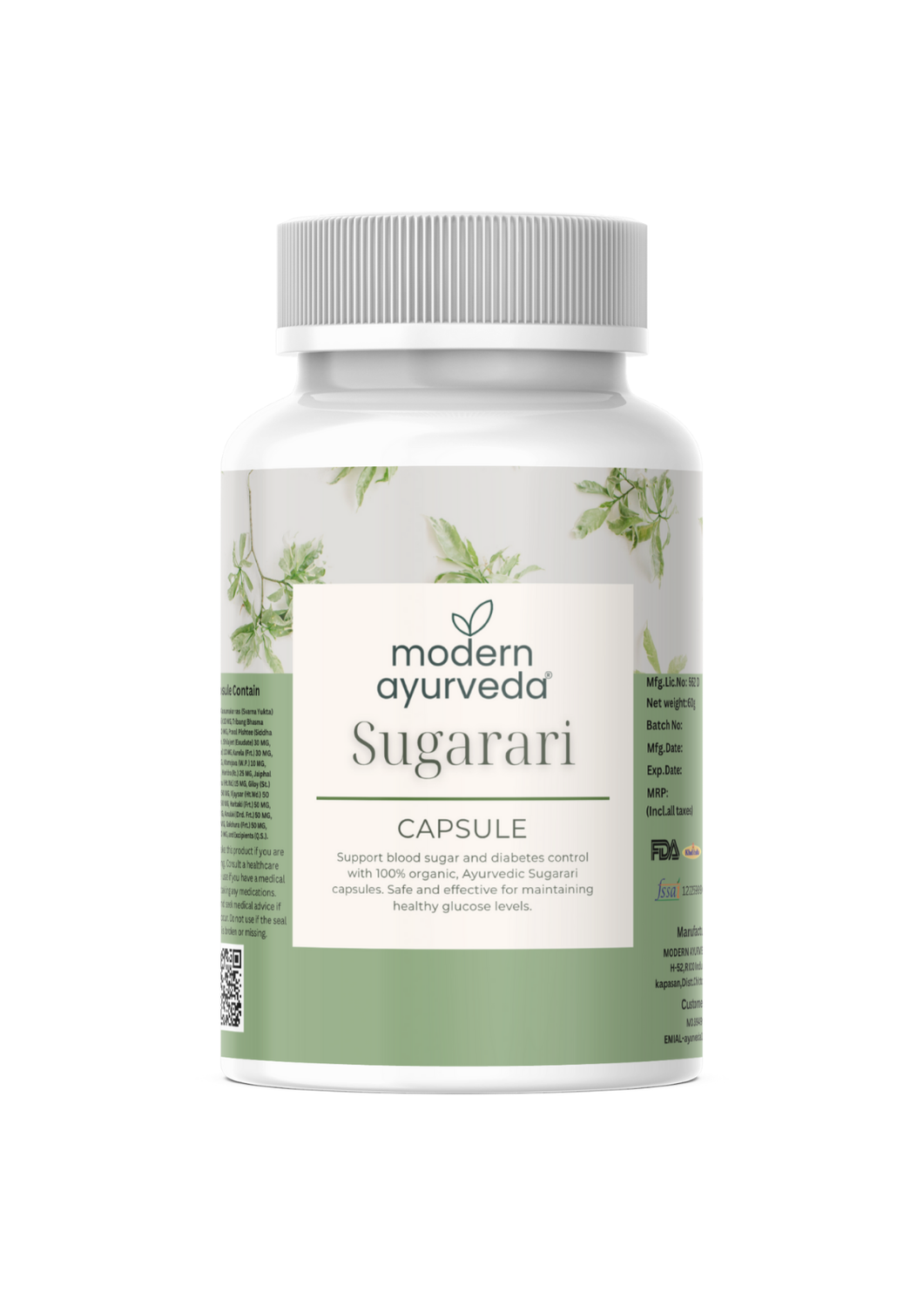 Sugarari Capsule (60 Capsules) - Manages High Sugar Levels