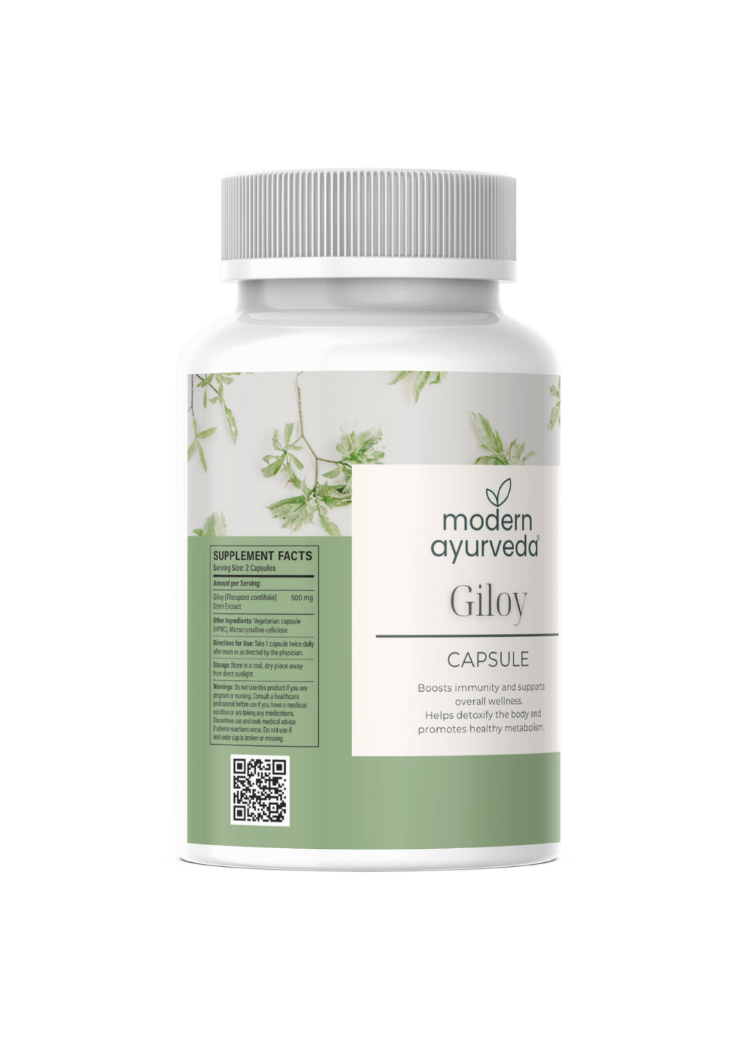Neem Giloy Capsules (60 capsules) - Enhances Immunity and Detoxifies Blood