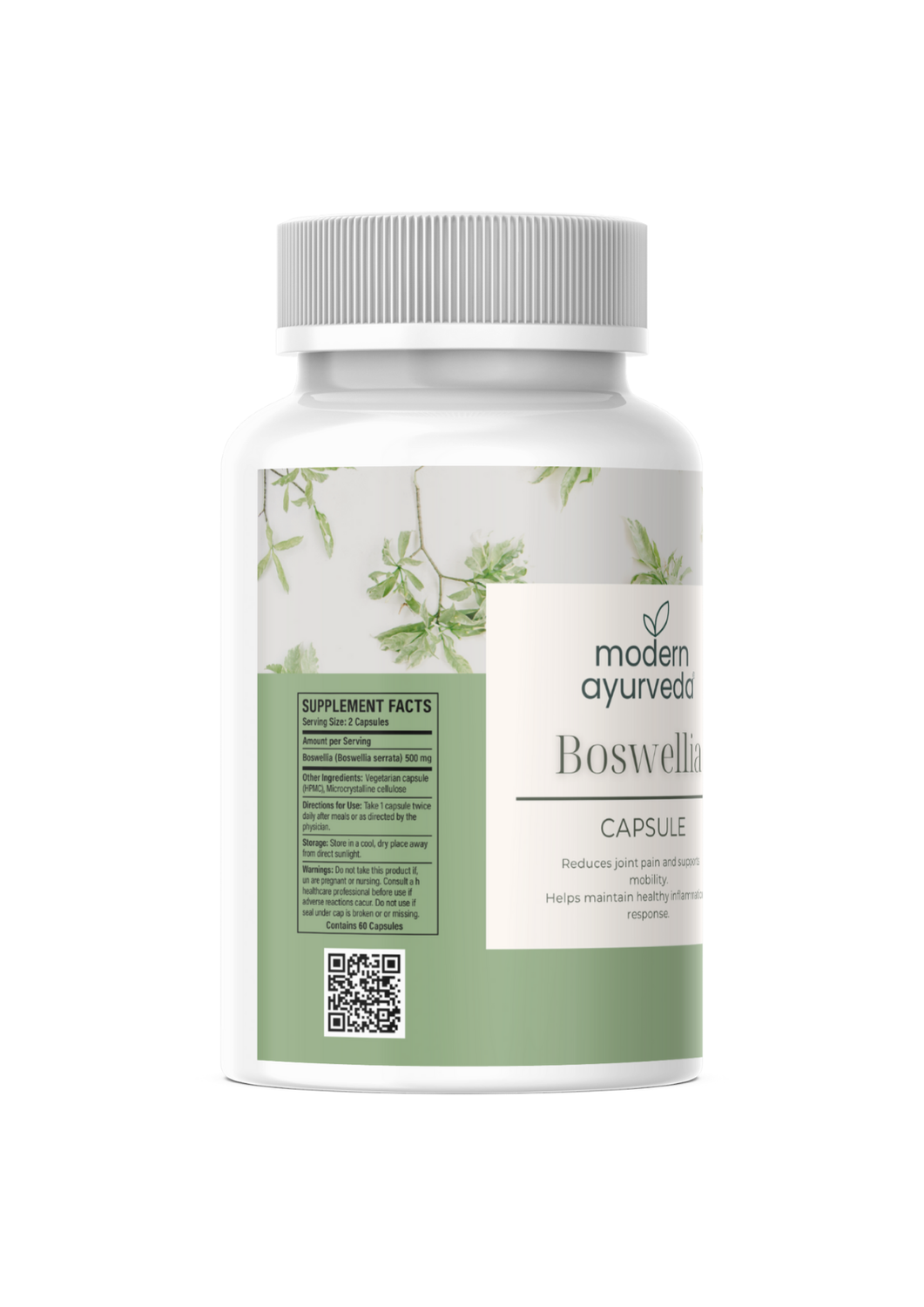 Boswellia Capsules (60 capsules) - Reduces Inflammation & Supports Joint Flexibility