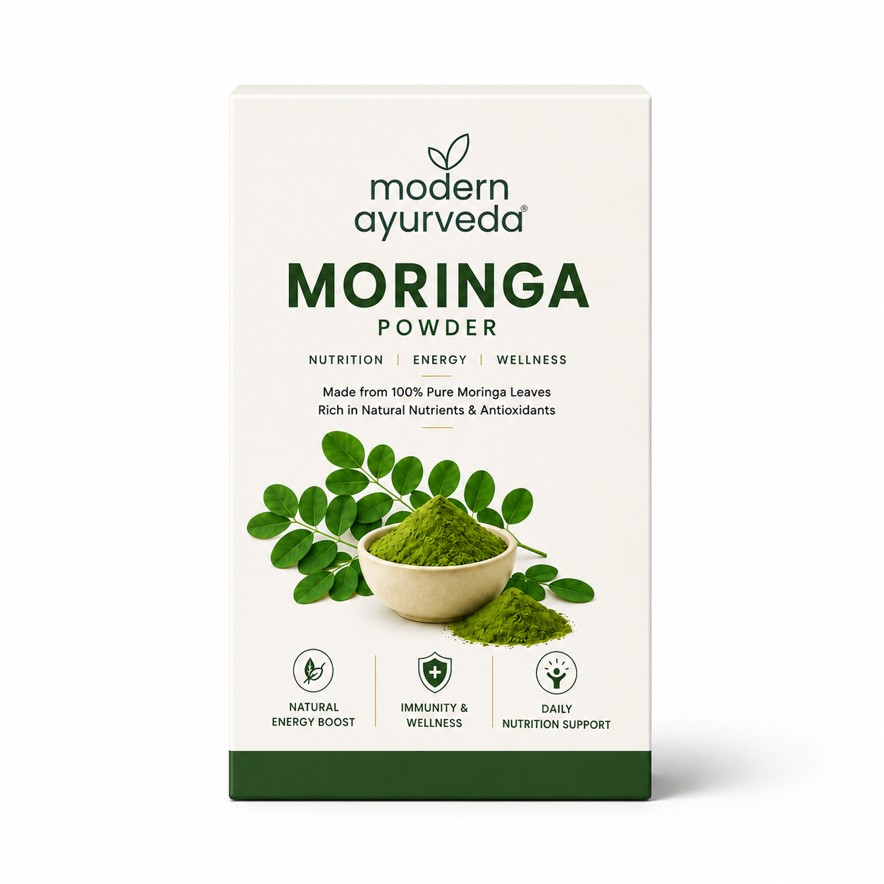 Moringa Powder (180g) - Nourishes Body & Promotes Natural Strength