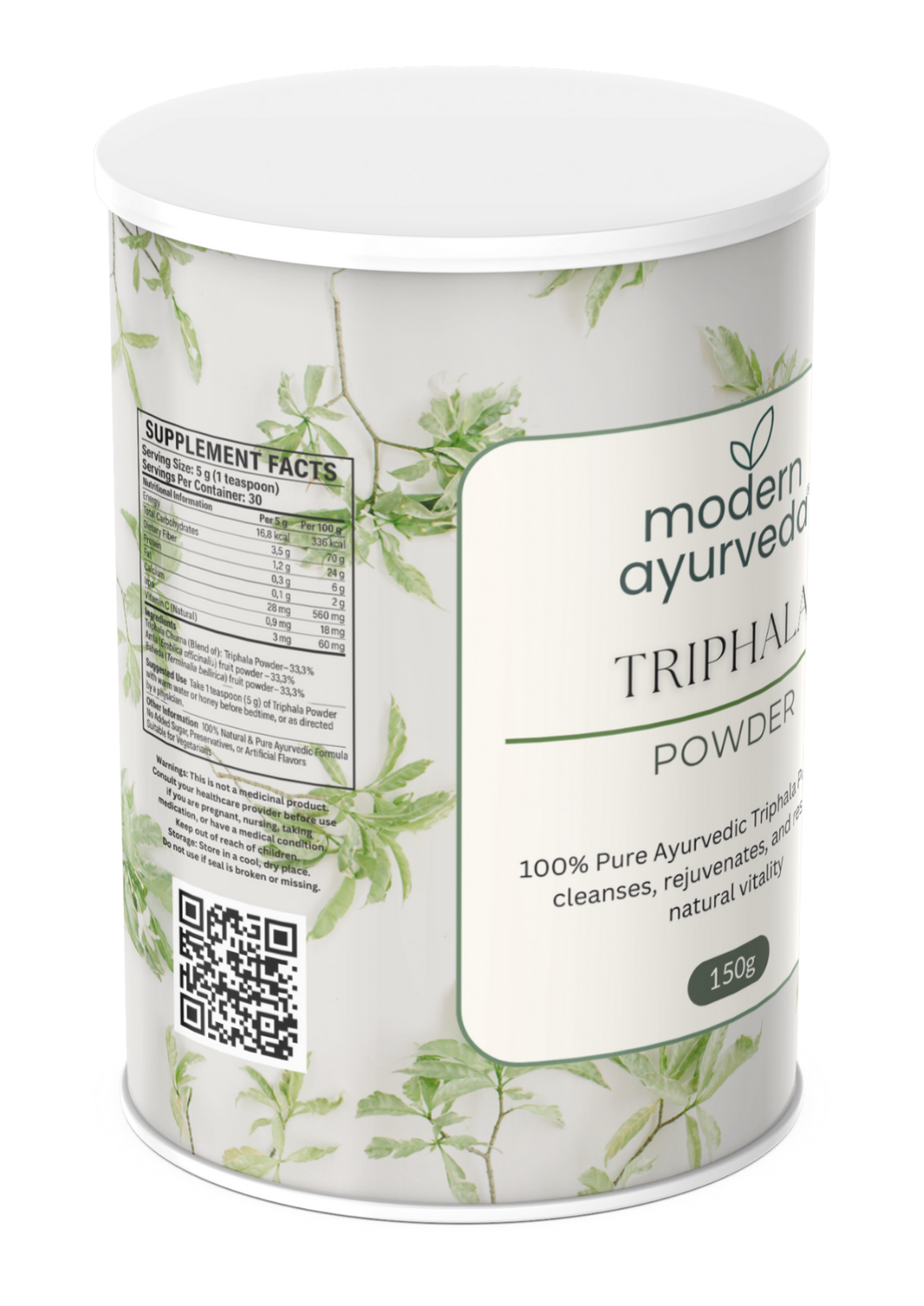 Triphala Powder 150 gm – Ayurvedic Detox & Digestive Cleanser