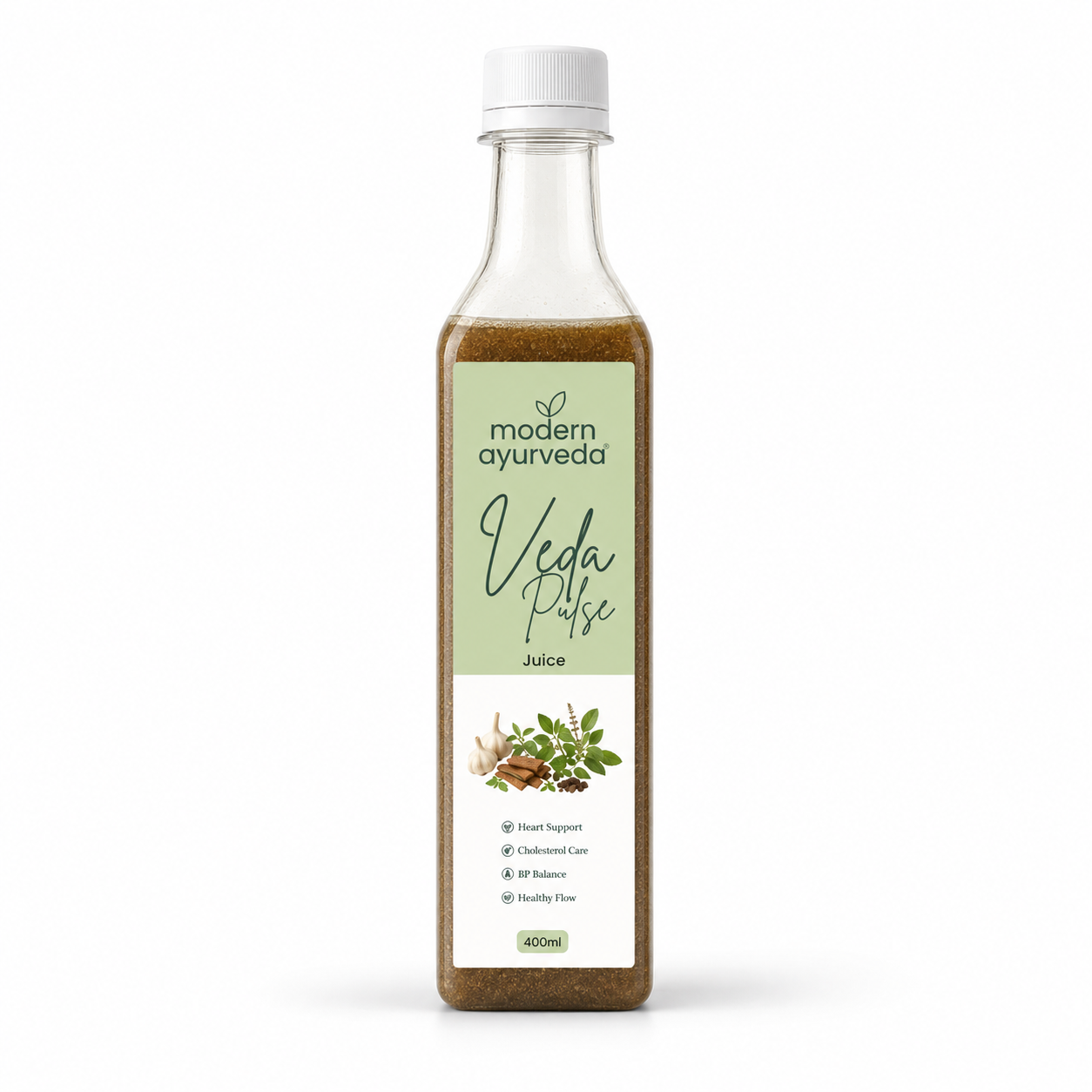 Vedapulse Juice 400 ml - For Heart Health & Cholesterol Balance