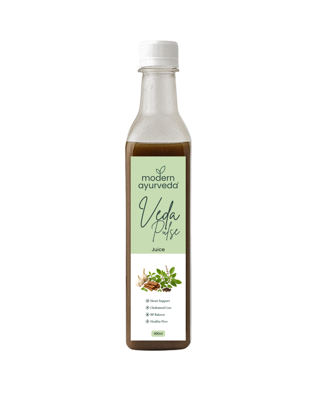 Vedapulse Juice 400 ml - For Heart Health & Cholesterol Balance