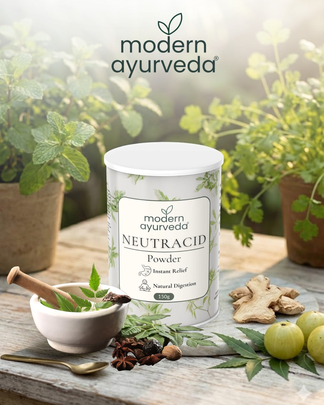 Neutracid Powder (150g)  Instant relief from acidity & digestion issues
