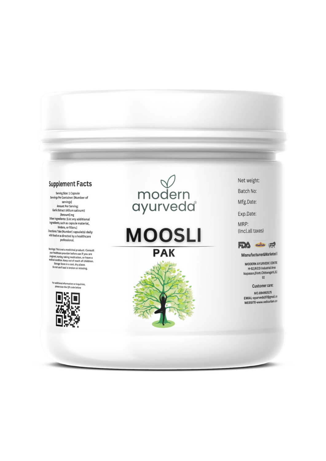 Moosli Pak (500g) - Increases Energy & Promotes Endurance