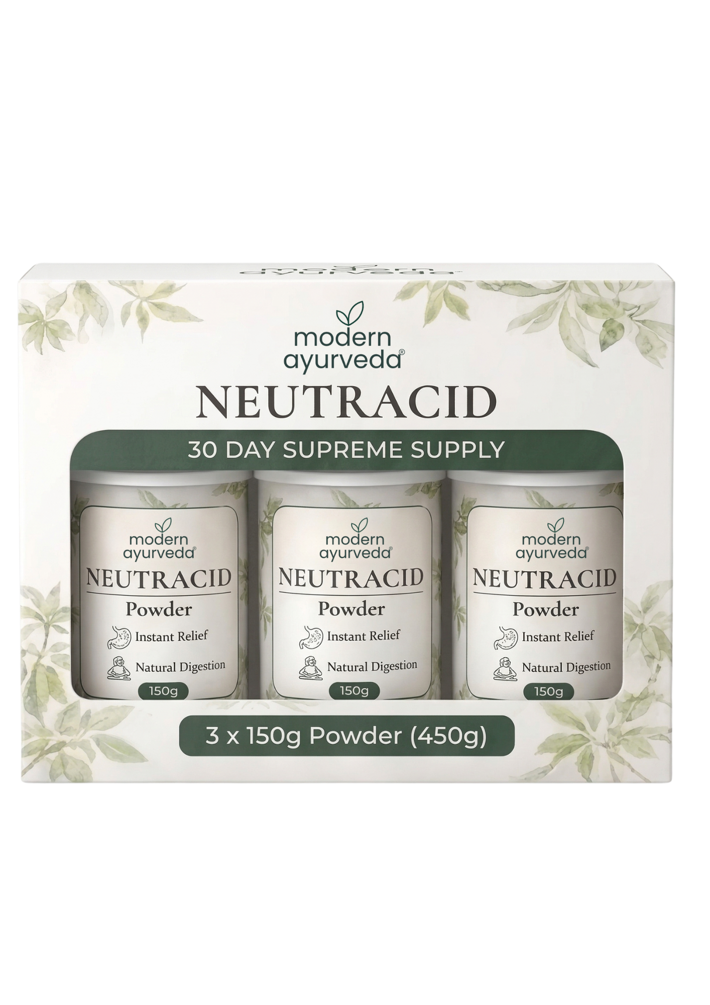 Neutracid Powder (450g) - Instant Acidity Relief - 30-Day Maximum Care