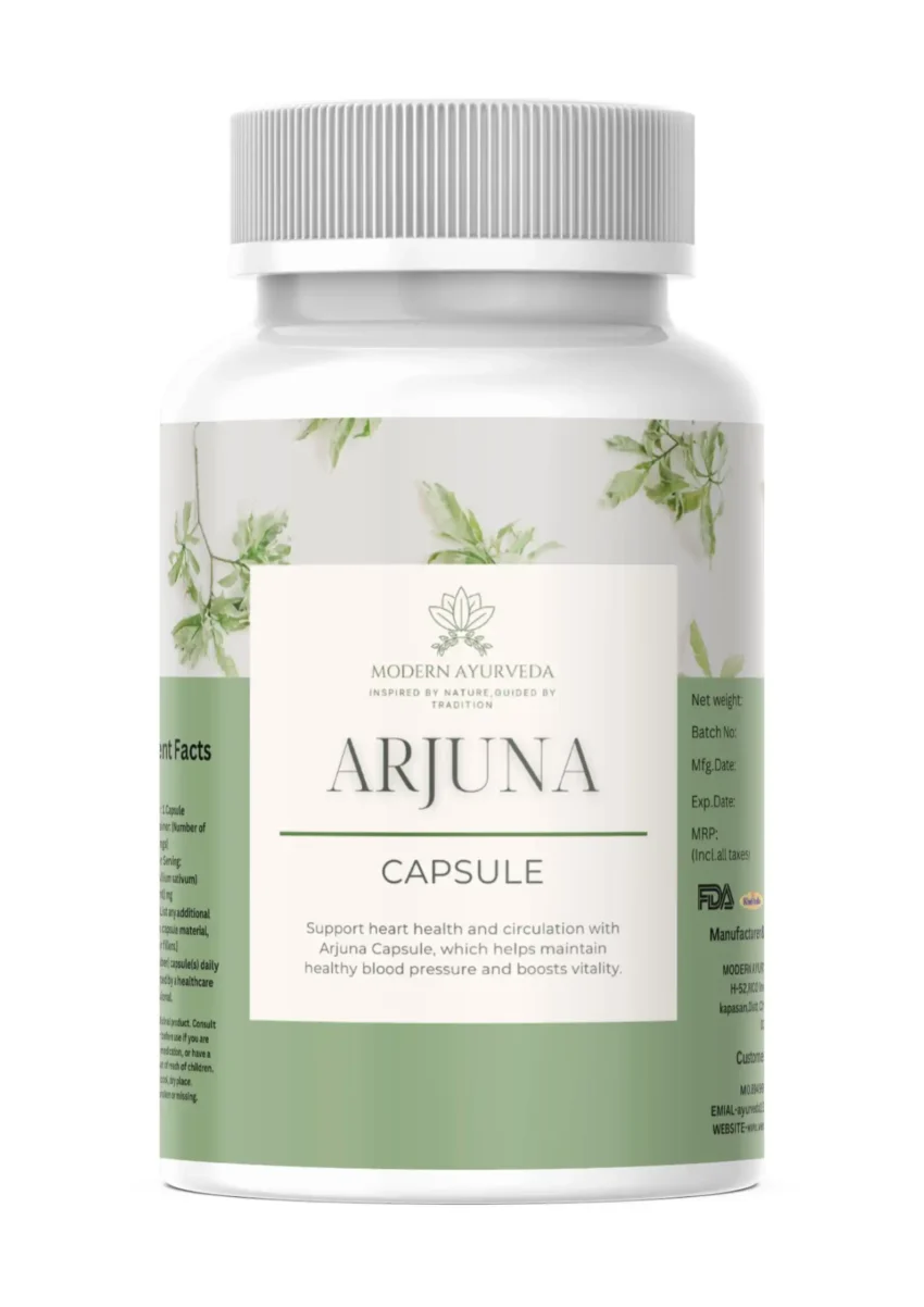 Arjuna Capsules (60 capsules)  Supports heart health and circulatory balance.